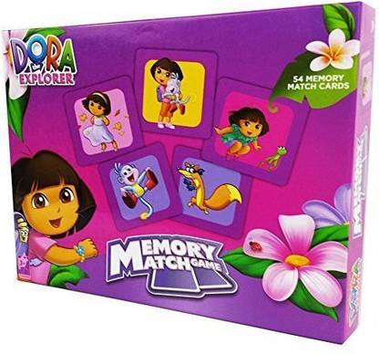 Dora the Explorer Memory Match Game (54 Memory Match Cards) By Gift Item