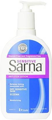 Sarna Sensitive Anti-Itch Lotion, - (222 mL) Bottle
