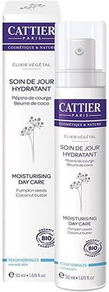 Cattier Elixir Vegetal 100% Organic Moisturizing Day Cream