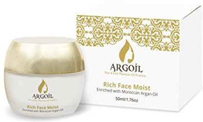 ARGOIL Rich Face Moisturizer Cream Enriched With Moroccan Argan Oil