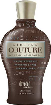 Devoted Creations Limited Couture Hypoallergenic Paraben Free Dark Tanning Creme Oil 1