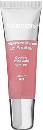 NEUTROGENA Moistureshine Lip Soother Spf 20, Gleam 40 35oz