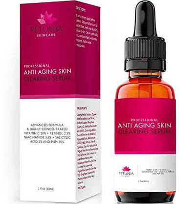 Petunia Skincare Professional Anti Aging Clearing Vitamin C 20% Serum