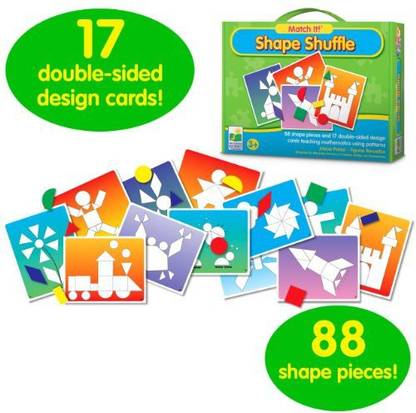 The Learning Journey Match It! Shape Shuffle