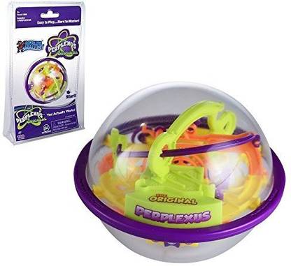 Worlds Smallest Perplexus Original Miniature Edition - Pocket Sized 4 Miniature Perplexus Maze Puzzle That Really Works!