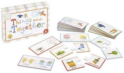 C.R. Gibson C.R Gibson Pairs Jigsaw Puzzle, Things That Go Together By Jill Mcdonald