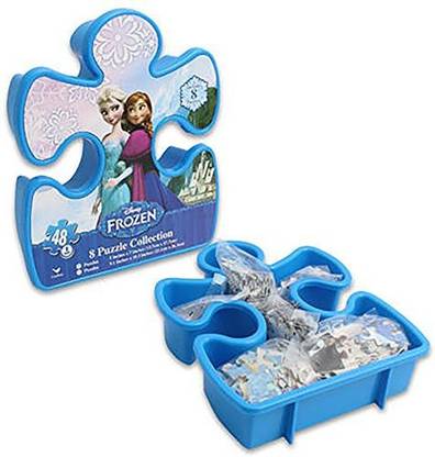 Disney Frozen 8 Puzzle Collection Includes 8 Puzzles