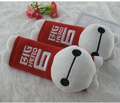 Sanrio Baymax Big Hero Plush Seat Belt Cover Shoulder Pad Cushion (US Seller)