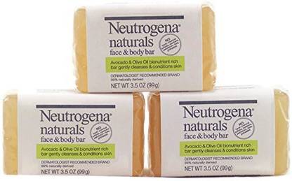 NEUTROGENA Naturals Face & Body Avocado & Olive Oil Soap