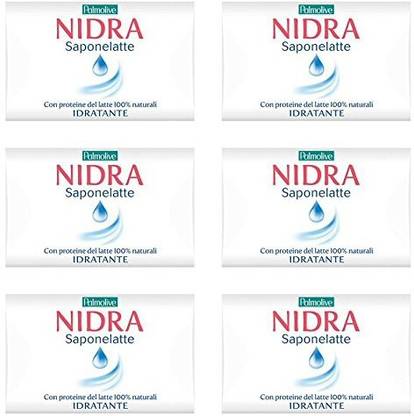 PALMOLIVE Set Of 6 "nidra Saponelatte" Soaps