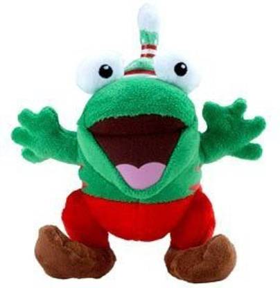 Neopets Collector Species Series 5 Plush With Keyquest Code Christmas Quiggle (Limited Edition)  - 1.7 inch