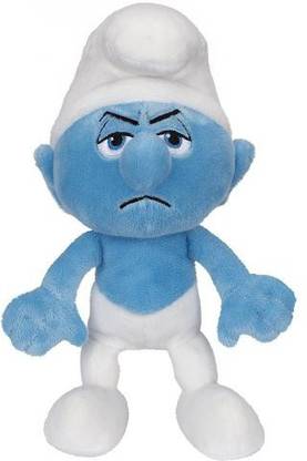 The Smurfs Grouchy Bean Bag Plush  - 6 inch