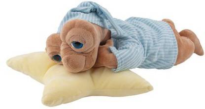 Universal Studios E.T. Extra-Terrestrial In Pj'S With Star Pillow - Large Plush Doll Toy  - 6.5 inch
