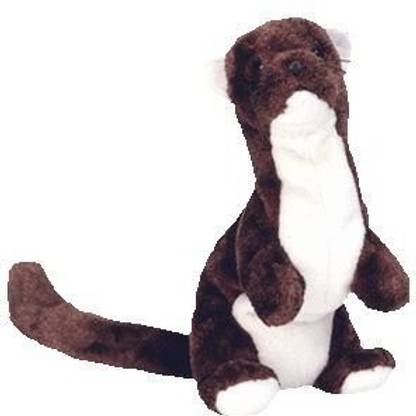 Beanie Babies Ty Beanie Baby - Runner The Ferret (Mean Cobra Poem) Plush  - 2 inch