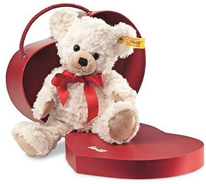 Steiff Sweetheart Teddy Bear Plush, Cream  - 3.94 inch