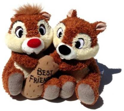 DISNEY Best Friends Chip And Dale Plush  - 3.3 inch