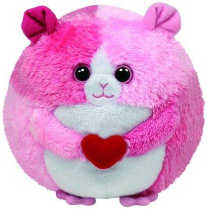 TY Beanie Ballz - Rosa The Hamster  - 5 inch