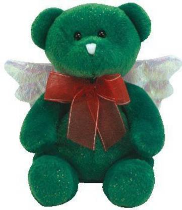 TY 1 X Beanie Baby - Hark The Angel Bear ( Version)  - 2.2 inch