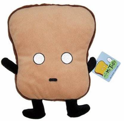World of Mr Toast Plush Mega Mr Toast  - 11 inch