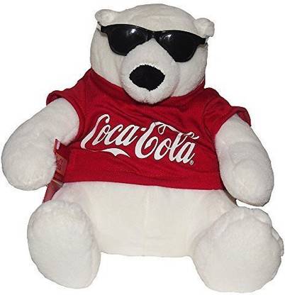 Coca-Cola Coke Bear Collectible Plush With Sunglasses  - 6.2 inch