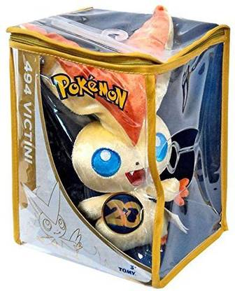 Tomy 20Th Anniversary Victini Pokemon Small Plush  - 9.84 inch
