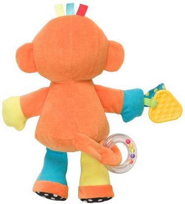 CARTER'S Monkey Activity Plush  - 4.5 inch