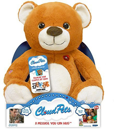 Talking teddy bear toy clearance