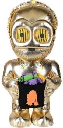 STAR WARS C-3Po Droid Halloween Plush Greeter  - 7.3 inch