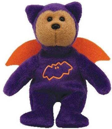 TY Halloween Beanie Babies Eeks  - 1.2 inch
