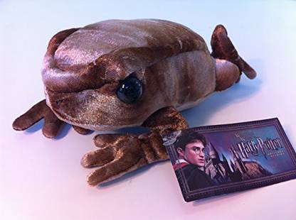 Wizarding World of Harry Potter : Neville Longbottom Pet Toad Trevor Plush Toy Frog  - 3.6 inch