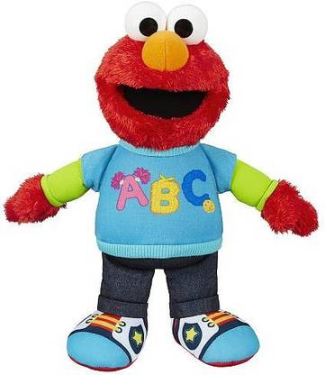 Hasbro Playskool Sesame Street Talking Abc Elmo Figure  - 4.1 inch