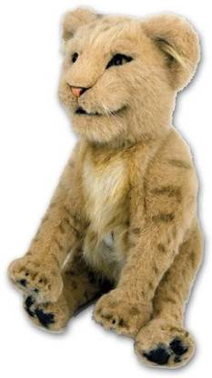 Wowwee Alive Lion Cub Plush Robotic Toy In Tan  - 11 inch