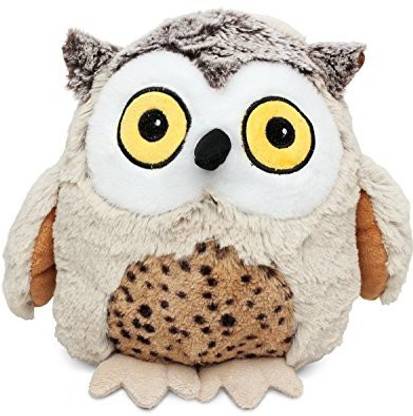 Puzzled Super Soft Plush - Fat Owl  - 5.1 inch