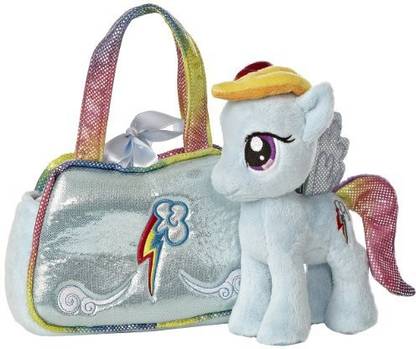 AURORA World My Little Pony Rainbow Dash Cutie Mark Carrier  - 2.4 inch