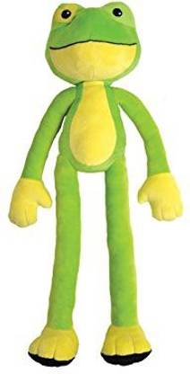 Strecthkins Stretchkins Frog Life-Size Plush Toy That You Can Play, Dance, Exercise And Have Fun With  - 5.5 inch