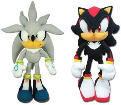 Great Eastern Sonic The Hedgehog - Sonic & Shadow Plush (Set Of 2)  - 9 inch