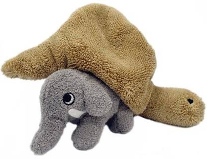 Sekiguchi Stuffed Elephant & Snake, Softly The Little Prince  - 2.99 inch