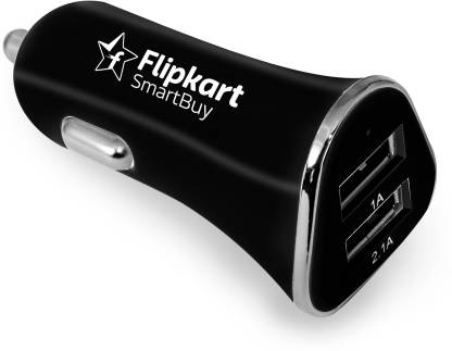 Flipkart SmartBuy 3.1A Dual Port Turbo Universal Car Charger
