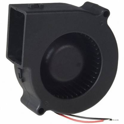 Fugetek 12V DC Brushless Blower Cooling Fan Fugetek, HT-07530D12, 75x75x30mm, 2pin, Dual Ball Bearing, Computer Fan, Multi Use Cooling Fan Cabinet Cooler