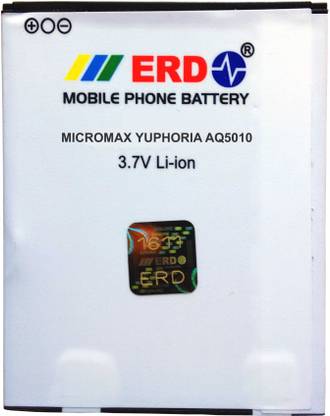 Micromax Mobile Battery For  YU YUPHORIA AQ5010