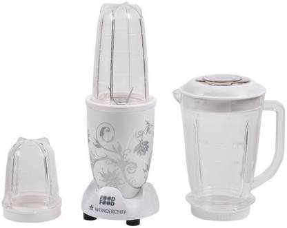 WONDERCHEF NUTRIBLEND WITH JAR 400 W Juicer Mixer Grinder