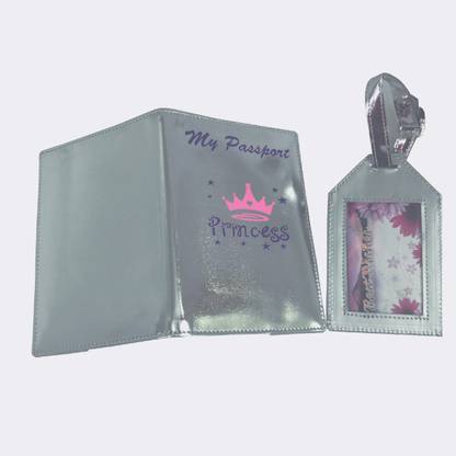 Lill Pumpkins Silver Princess passport cover and Laggage Tag