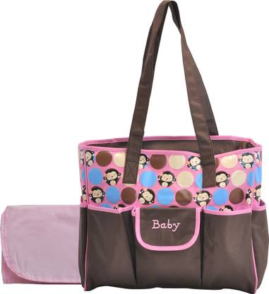 Magic Pitara MULTIPURPOSE MOTHER BAG (PINK) Backpack Diaper Bag