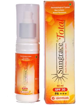 Glenmark Sunscreen - SPF 50 PA++++ SUNGRACE TOTAL