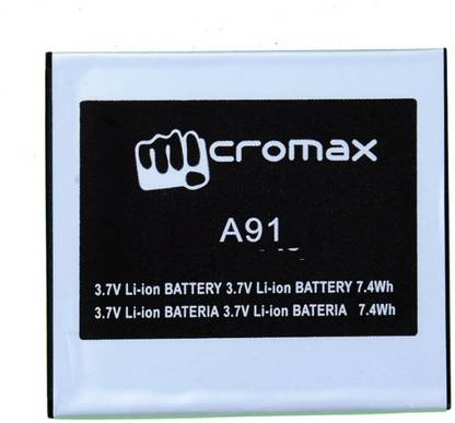 Micromax Mobile Battery For  MICROMAX Ninja A91