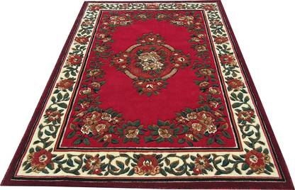 NAZ CARPET Red Acrylic Carpet