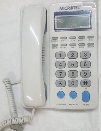 MICROTEL Caller ID Telephone for Home Office Intercom Corded Landline Phone