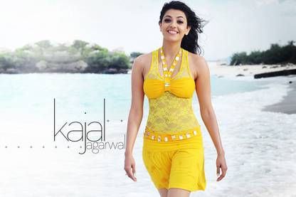 [MY HOME]kajal 24Poster(POSTER SIZE 30cm X 45cm) Paper Print