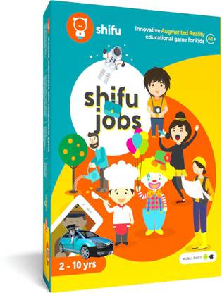SHIFU Jobs - Augmented Reality Learning Games - iOS & Android - 60 Jobs Cards