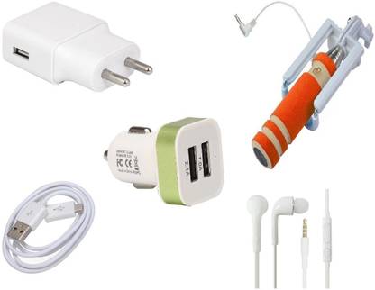 ROBMOB Wall Charger Accessory Combo for Oppo F3 Plus